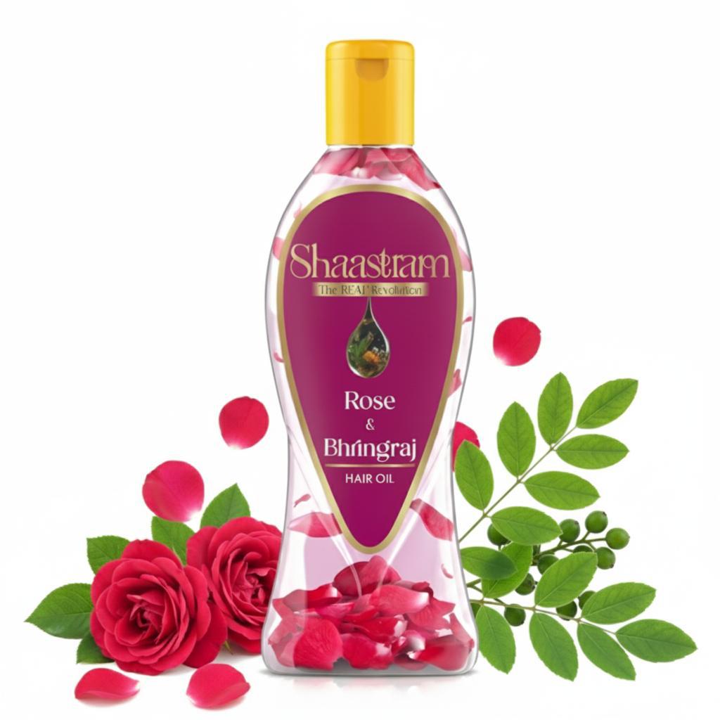 Shaastram rose and bhringraj - 180 ml