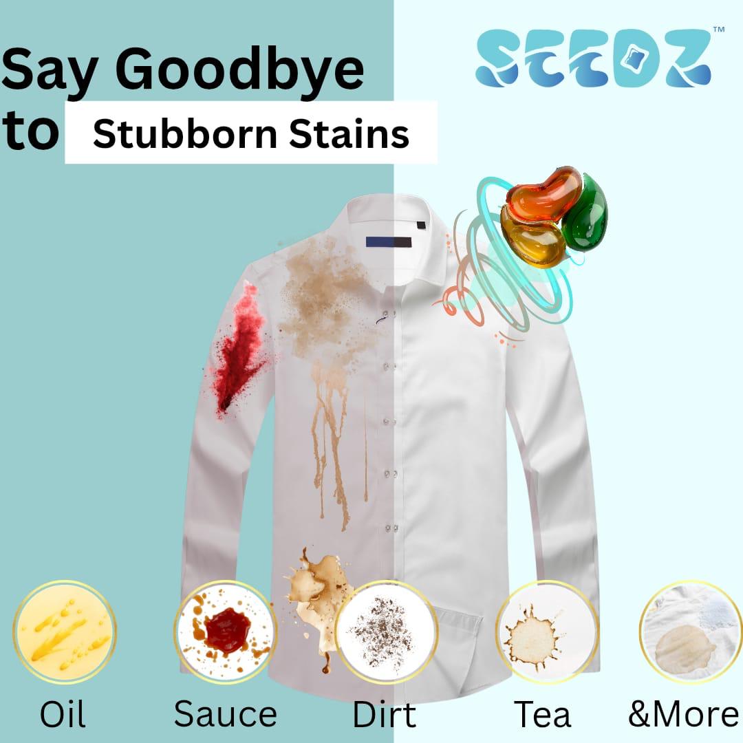 Seedz Laundry Pods — 10 Pods (Trial Pack)