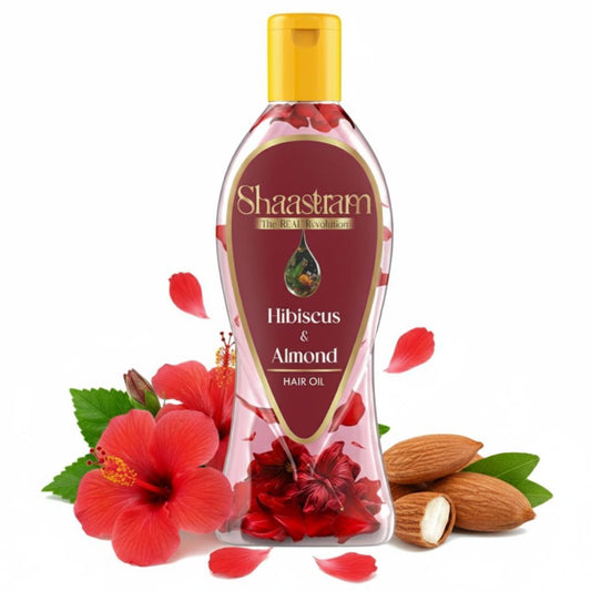 Shaastram Hibiscus & Almond 180ml