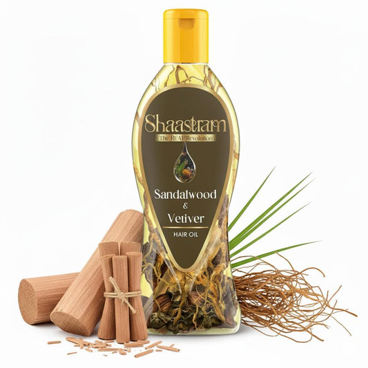 Shaastram Sandalwood and Vetiver - 180 ml
